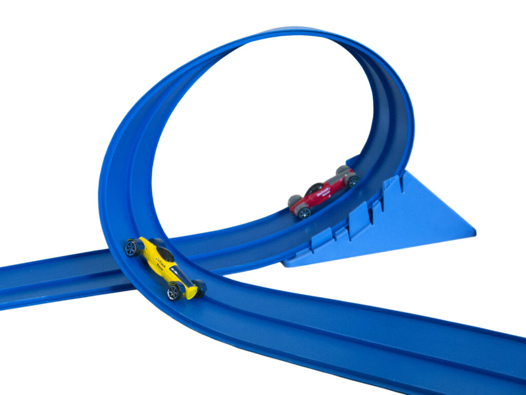 Blu Track Limited Edition Classic Series 20 Foot Race Car Track